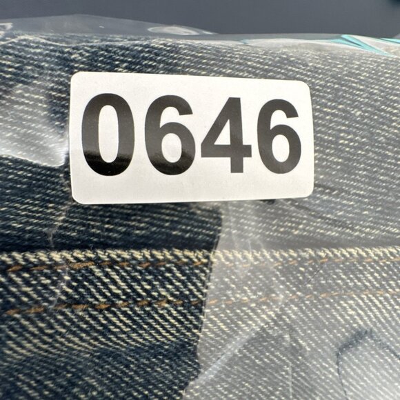 Jeanology Women's 8 Midi Embellished Denim Gored Full Skirt Blue EUC - Picture 10 of 11